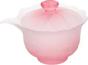 Anneome Glass Tea Set Chinese Tea Cups Pink Tea Cup Lotus Cup Kungfu Tea Mug Stylish