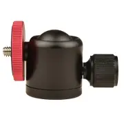 Metal Small Pan Tilt Ball Head 1/4" Bracket For Tripod Stand Camera Phone Tripod