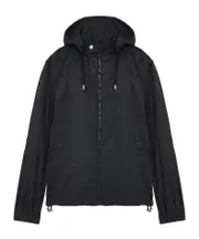 Alexander McQueen Skull Jacquard Hooed Lightweight Jacket IT52,IT50,IT54,IT48,IT46 black