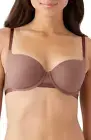 B.tempt'd Women's Peppercorn Nearly Nothing Plunge Underwire Bra Size 38D