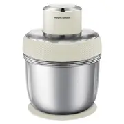 Morphy Richards Stainless Steel Electric 350W Kitchen Cooking Chopper White