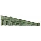 PN149 Metcalfe N Gauge Railway Tapered Retaining Walls Model Kit (8 x A4 Sheets)