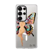 Galaxy S25 Ultra Clear Magnetic Case METAMORPHOSIS II IPHONE CASE BY SUE TSAI