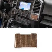 Wood Grain Central Console Power Socket Outlet Trim Cover For Ford F150 2015-20 (for: Ford)