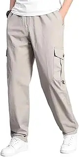 [Generic] Adorlina Pants for Men,FlexRover-Ultra Comfort Flex Fit Multi-Pocket Durable Pants, Relaxed Fit Tactical Cargo