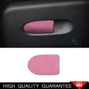 Fit For Mini Cooper F55 F56 F57 Pink Suede Co-Pilot Storage Box Handle Cover 1X (for: Mini)