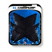 Volcano Black Tank Grip Pads Stompgrip 55-10-0099B for 15-23 Yamaha R1