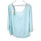 NWT American Eagle Women's Light Blue Blouse S