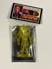 Four Horsemen The Outer Space Men Figure SDCC: Inferno Flame Man Mercury YELLOW