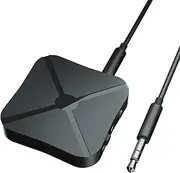 KN319 o Adapter USB BT 2 in 1 Trans-mitter/Receiver Adapter Portable Earphone o Wire-l Receptor Black One Size