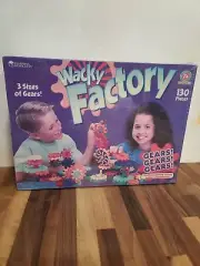Learning Resources Gears! Gears! Gears! Wacky Factory 130 Piece Building Set