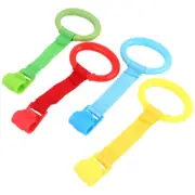 4 Pcs Pull Toy Baby Standing Ring Fitness Up Rings Play Pen for Infant