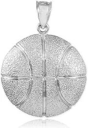 [Claddagh Gold] do a slam dunk of style and class with this fantastic sports necklace pendant/basketball bracelet charm