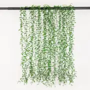10 GREEN Artificial Ivy Greenery Garland Hanging Vines with Stems Party Events