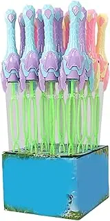 Bubble Wand Toy | 10x Handheld Bubble Blower | Outdoor Entertainment Activity, Summer Toy Favors for Family Events, Birthdays, Weddings, Beaches