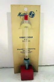 Vint Master liquid gold pen- nozzle type - Wendell Mfg. Company - Chicago-unused