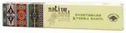 Green Tree Sweet Grass and Yerba Santa Native Soul Incense Smudge Sticks - 1 Pack