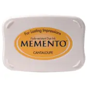 Tsukineko Memento Dye Ink Pad Fade Resistant - Cantaloupe Yellow