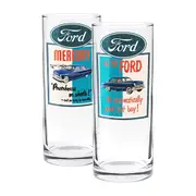 FORD Highball Glasses Set of 2 340ml