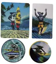 Maui And Sons Stickers VOLCOM RIP CURL HOBIE Bones Powell Redbull Monster Slater