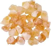 Nvzi-c 100g Natural Yellow Crystal raw Aromatherapy 2-3cm Large Particle Crushed Expansion Bonsai Decorative Ornament raw