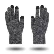 1Pair Soft Wool Winter Gloves Warmer Mobile Phone Warm Touch Screen Men Women