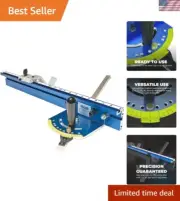 Table Saw Miter Gauge System Metal Fences Accurate Woodworking Tool