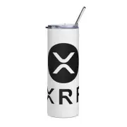 XRP Ripple Stainless Steel Tumbler Crypto Currency