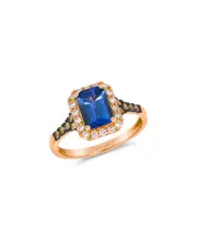 Le Vian Tranquility 14K Rose Gold 1.56 ct. tw. Diamond & Tanzanite Ring