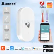 Tuya ZigBee Temperature Sensor Real-time Humidity Detector Portable Battery