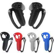 2PCS For Meta Quest Pro VR Controller Handle Grip Protective Cover Case Sleeve