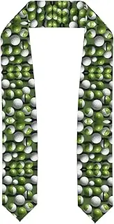 [EdWal] Golf Ball print Graduation Stole and Sash Class for Unisex Adult Honor Stole Honor Stole of 2025