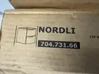 NORDLI Modular 2-drawer chest W15¾xD18½×H17¾" Anthracite 704.731.66