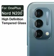 For OnePlus Nord N200 5G HD-Clear 9H Tempered Glass Camera Lens Protector