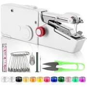 Handheld Mini Sewing Machine Portable Quick Stitch Tool for Fabric,Kids Cloth