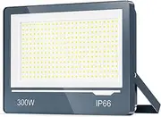 TOPAUBUB Outdoor LED Spotlight 300W Cool White – 30000LM 6500K IP66 Waterproof Outdoor LED Spotlight Halogen Headlight Outdoor Garden Patio (1 Piece)
