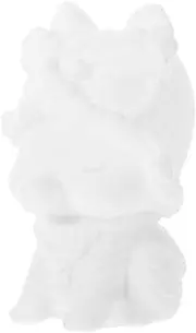 ERINGOGO White Embryo Enamel Doll Doll Figurines Fairy Miniature Figures Figurine Dollhouse Surprise Novelty Piggy Bank Mini Piggy Bank Coloring Kit Little White Vinyl