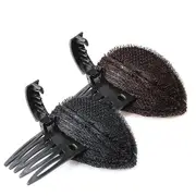 DIY Invisible Hair Volume Increase Fluffy Puff Sponge Pad Clip Comb Girls - 2x