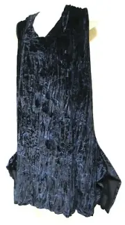 TS TAKING SHAPE plus size XXS / 12 velour Black Storm Tunic draping top NWT!
