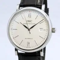 在飛比找Yahoo!奇摩拍賣優惠-IWC萬國 IW356501 柏濤菲諾自動腕錶 40mm白面
