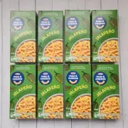 8× Kraft Jalapeno Flavored Macaroni & Cheese Sauce Mix With Seasoning 7.25 oz