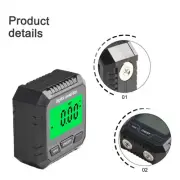 LCD Inclinometer Electronic Digital Inclinometer Lightweight Tool For Hobbies