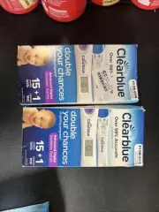 2 Packs! ClearBlue Advanced Digital Test Kit 15 Ovulation + 1 Pregnancy Exp 5/27