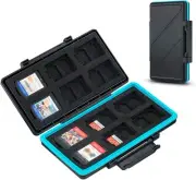 36 Slots Game Card Case & Microsd Storage Holder for 12 Nintendo Switch Game