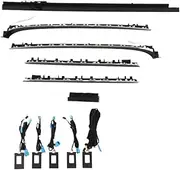 64 Color LED Active Ambient Lighting Kit Replacemen Compatible with Mercedes‑Benz S‑Class W223 Short Wheelbase 2021 Onwards