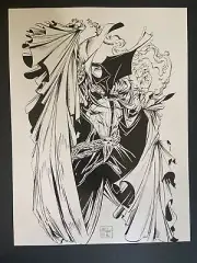 Spawn B&W Image Comic Book Poster 8.5x11.5 Todd McFarlane