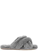 Ugg Scuffita Shearling Slippers - Charcoal 5