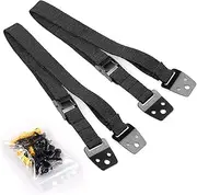 WATIIFUFU Adjustable Tv Furniture Anchors Anti-tip Strap Set Wall Mount Safety Straps for Baby Proofing