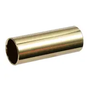 1pc Guitar Slide Golden Stainless Steel Finger Knuck Z4P76674