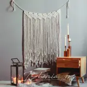 Waterfall Macrame Wall Hanging Tapestry Woven Bohemian For Home and Stores